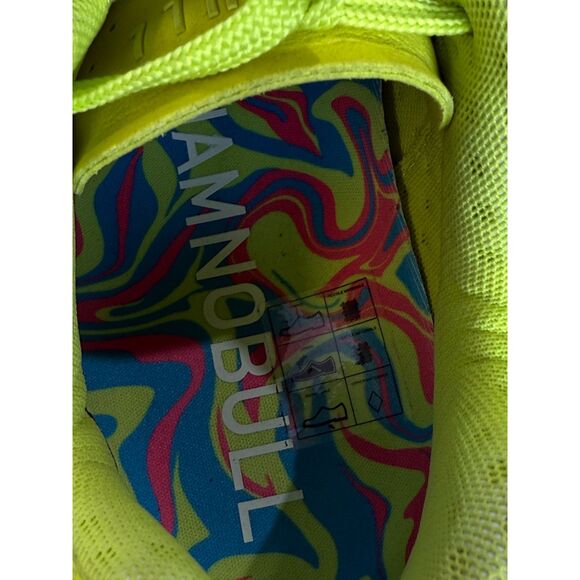 NoBull Project IMPACT Trainer Plus Neon Lime Swirl Confetti Women's Size 8 Shoes - Picture 5 of 10